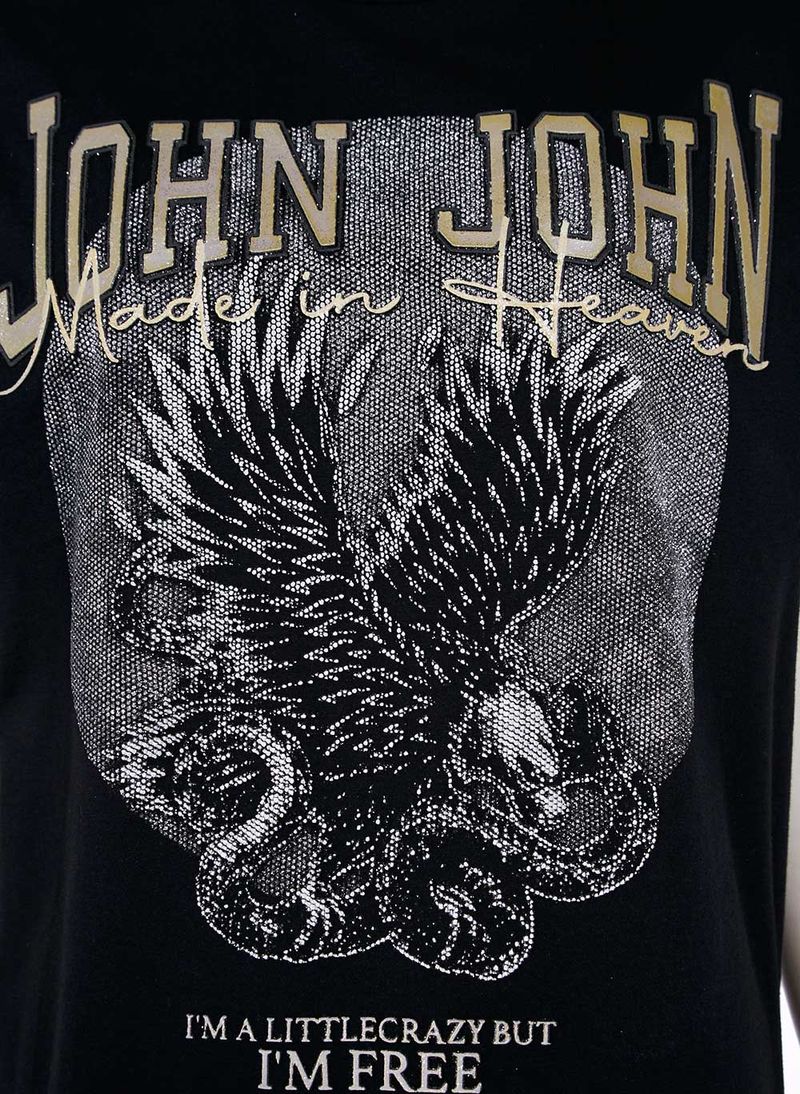 Camiseta Ampla Arlo John John Feminina - John John
