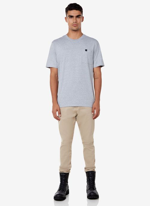 Camiseta Relaxed Fit Pocket Basic John John Masculina