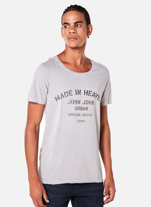 Camiseta New Slim Fit Season John John Masculina