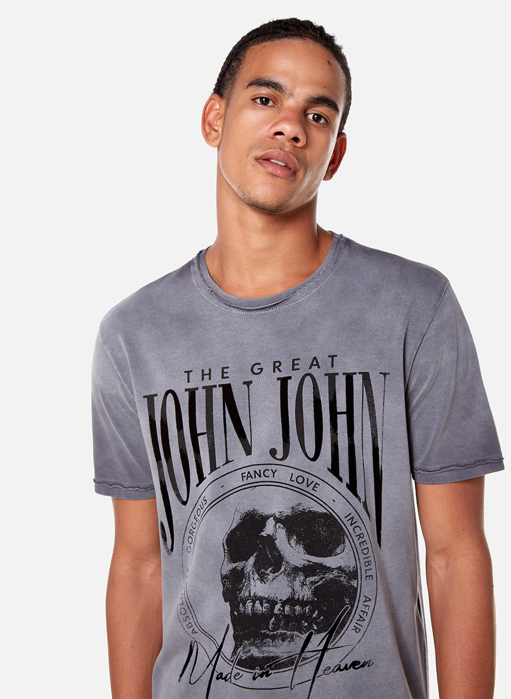 Camiseta Rg Estampa Ghost Horse John John