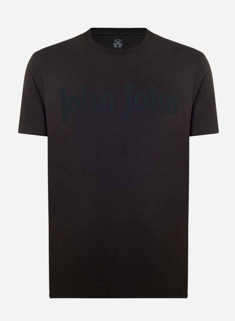 Camiseta Regular Fit Pyramid John John Masculina - John John