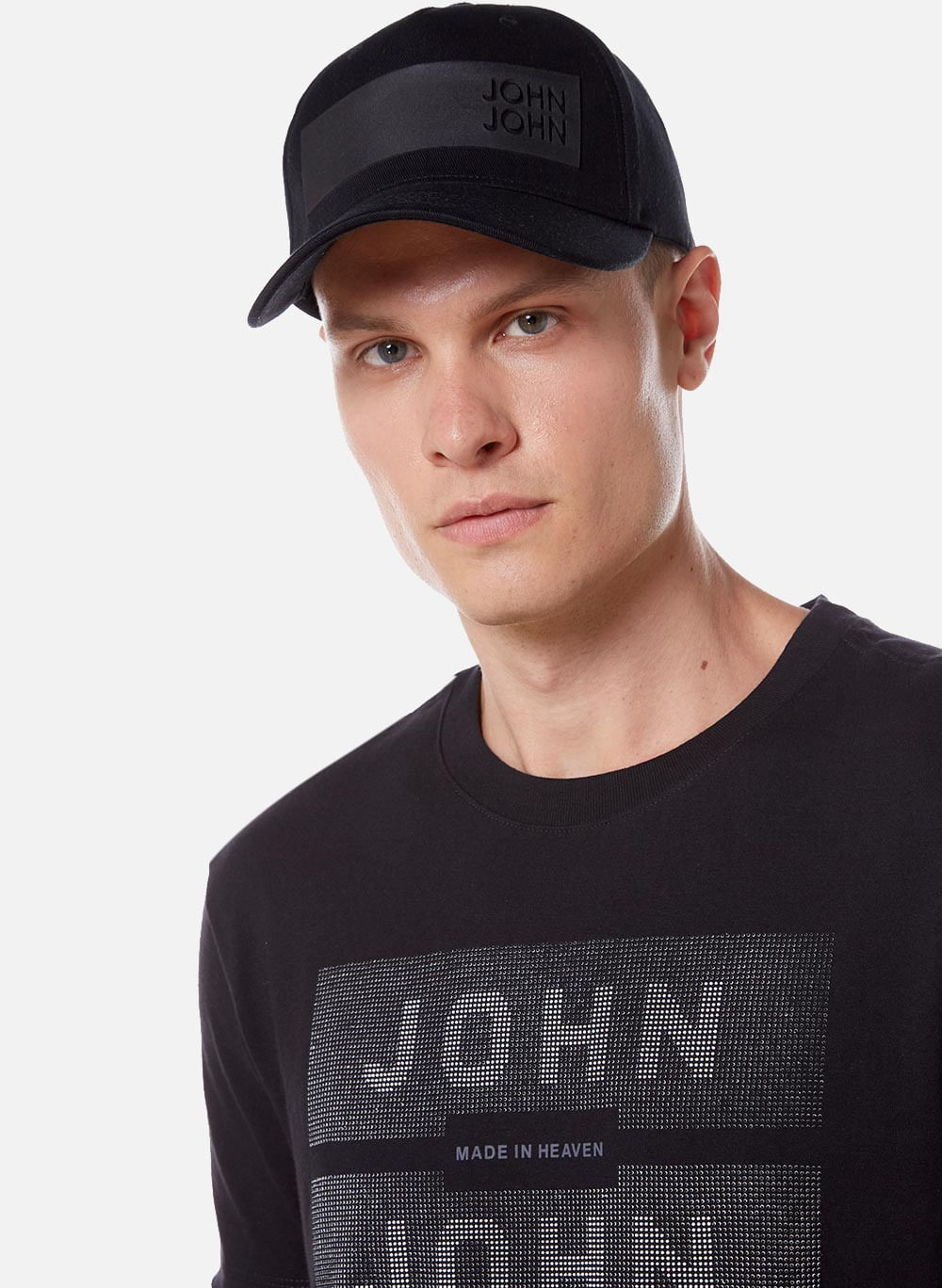 Camiseta Regular Fit Dotted John John Masculina - John John