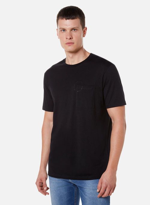 Camiseta Pima Regular Fit Heaven 06 Black John John Masculina