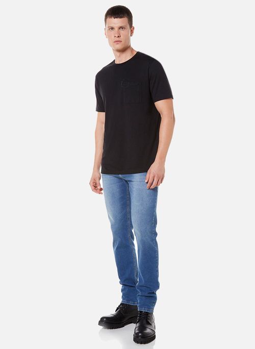 Camiseta Pima Regular Fit Heaven 06 Black John John Masculina