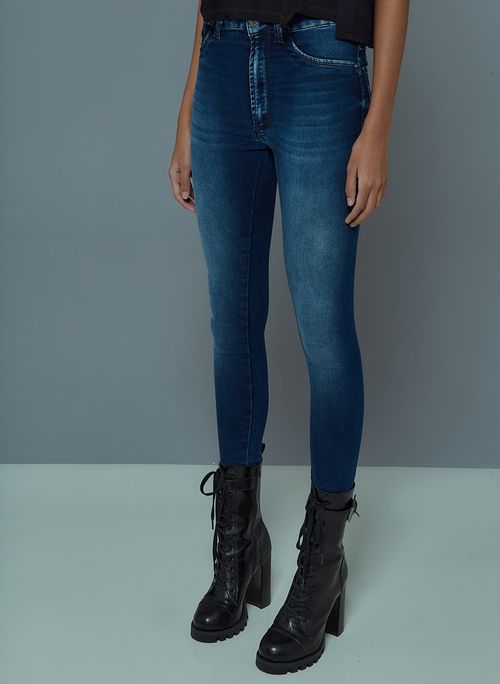 Calça Jeans M Skinny Long Fares John John Feminina