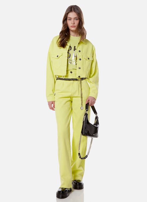 Jaqueta Cropped Lemonade John John Feminina