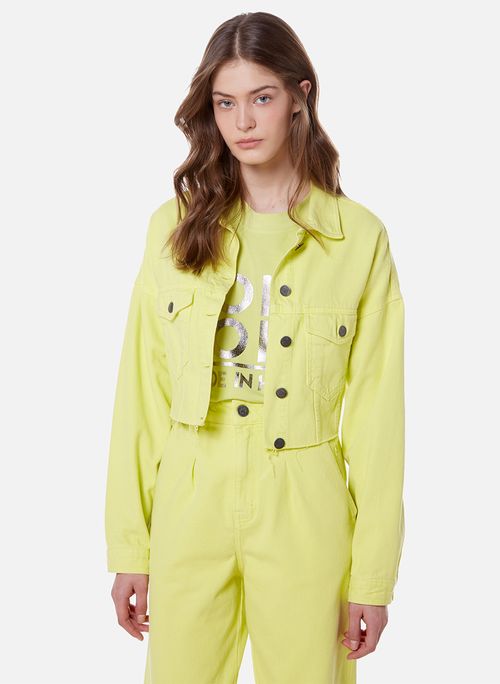 Jaqueta Cropped Lemonade John John Feminina