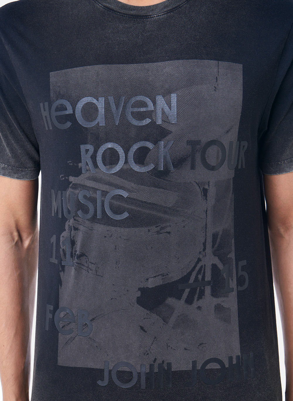 Camiseta John John Ts Rg Music In Heaven