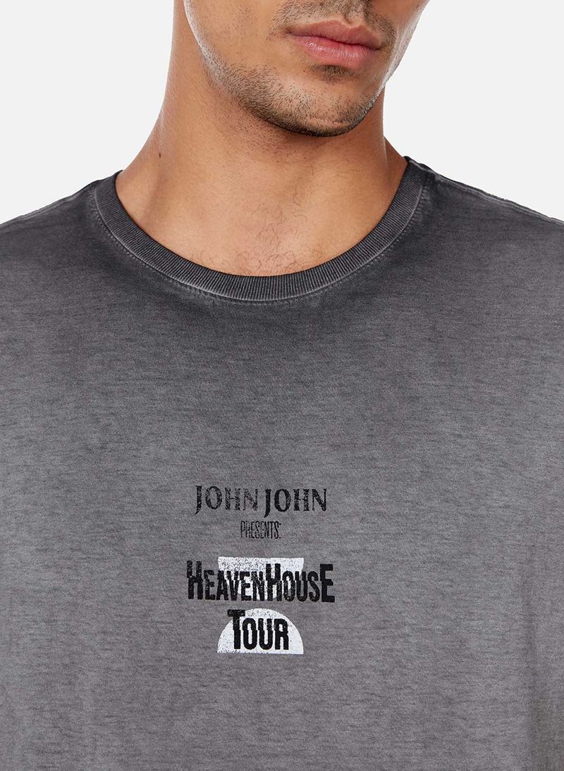 Camiseta Sl Estampa Text John John