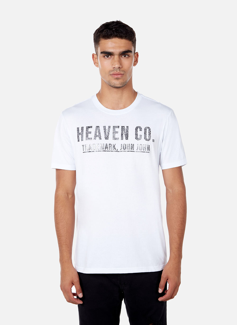 Camiseta John John Masculina Heaven Branca
