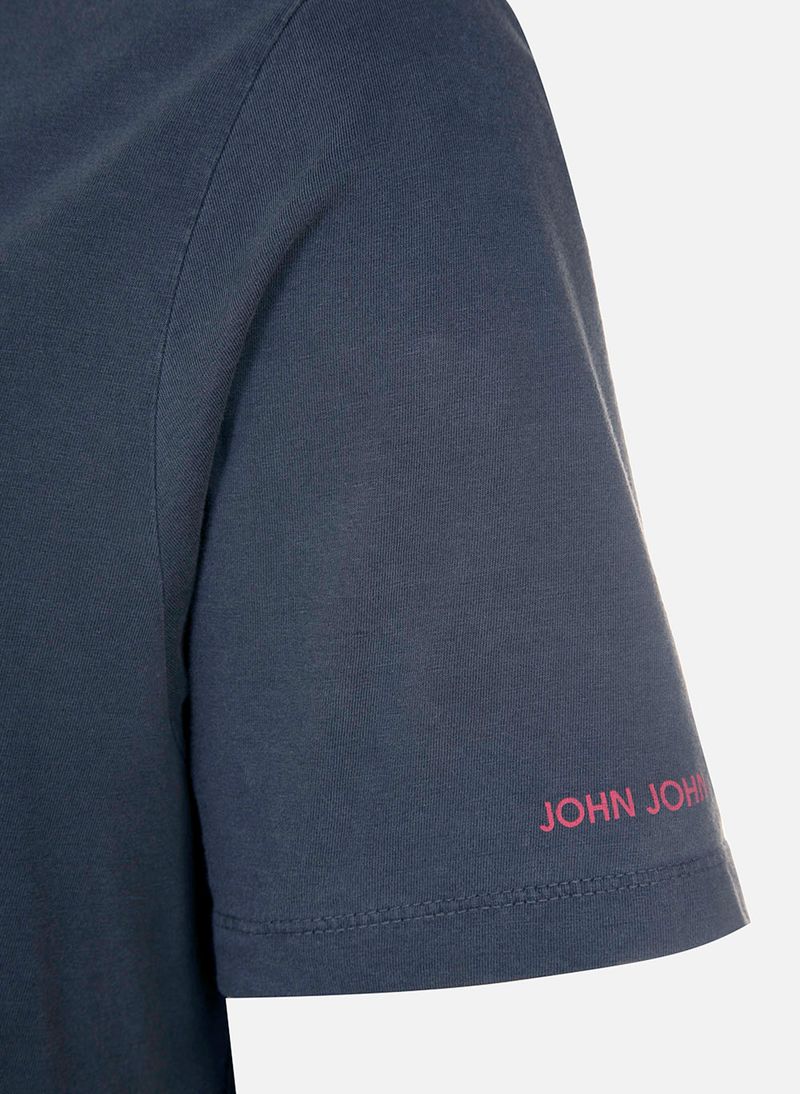 Camiseta Relaxed Fit Get a Trip John John Masculina 42.54.5411 - Camiseta  Relaxed Fit Get a Trip John John Masculina - JOHN JOHN MASC