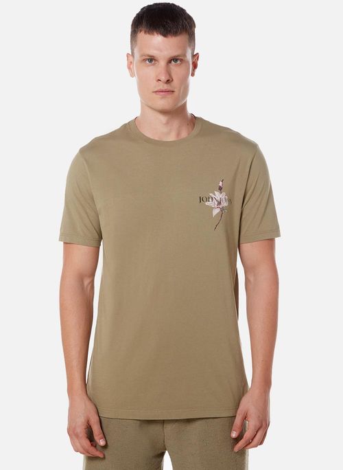 Camiseta Regular Fit Lilys Flower John John Masculina