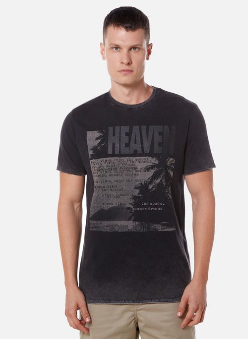 Camiseta Regular Fit Palms Heaven John John Masculina