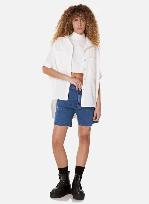 Camisa Oversized Waves John John Feminina