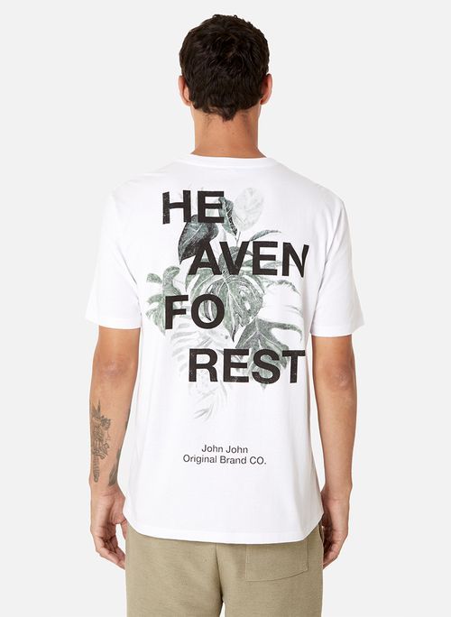 Camiseta Relaxed Fit Heaven Forest John John Masculina