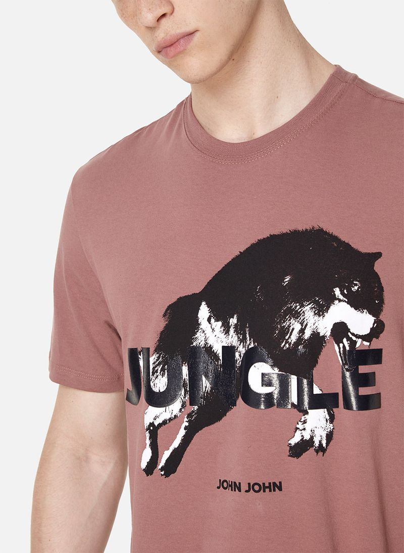 Camiseta Regular Fit Primary Wolf John John Masculina 42545505032