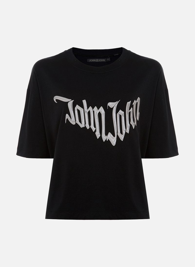 Camiseta Ampla Janet John John Feminina - John John