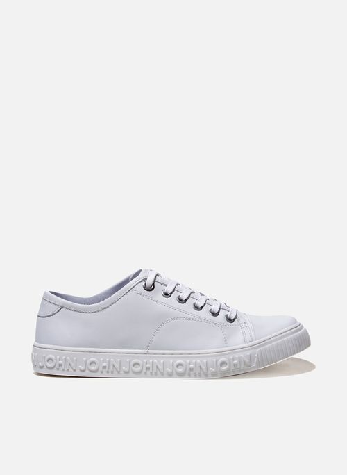 Tênis New Heaven White Couro Branco John John Feminino