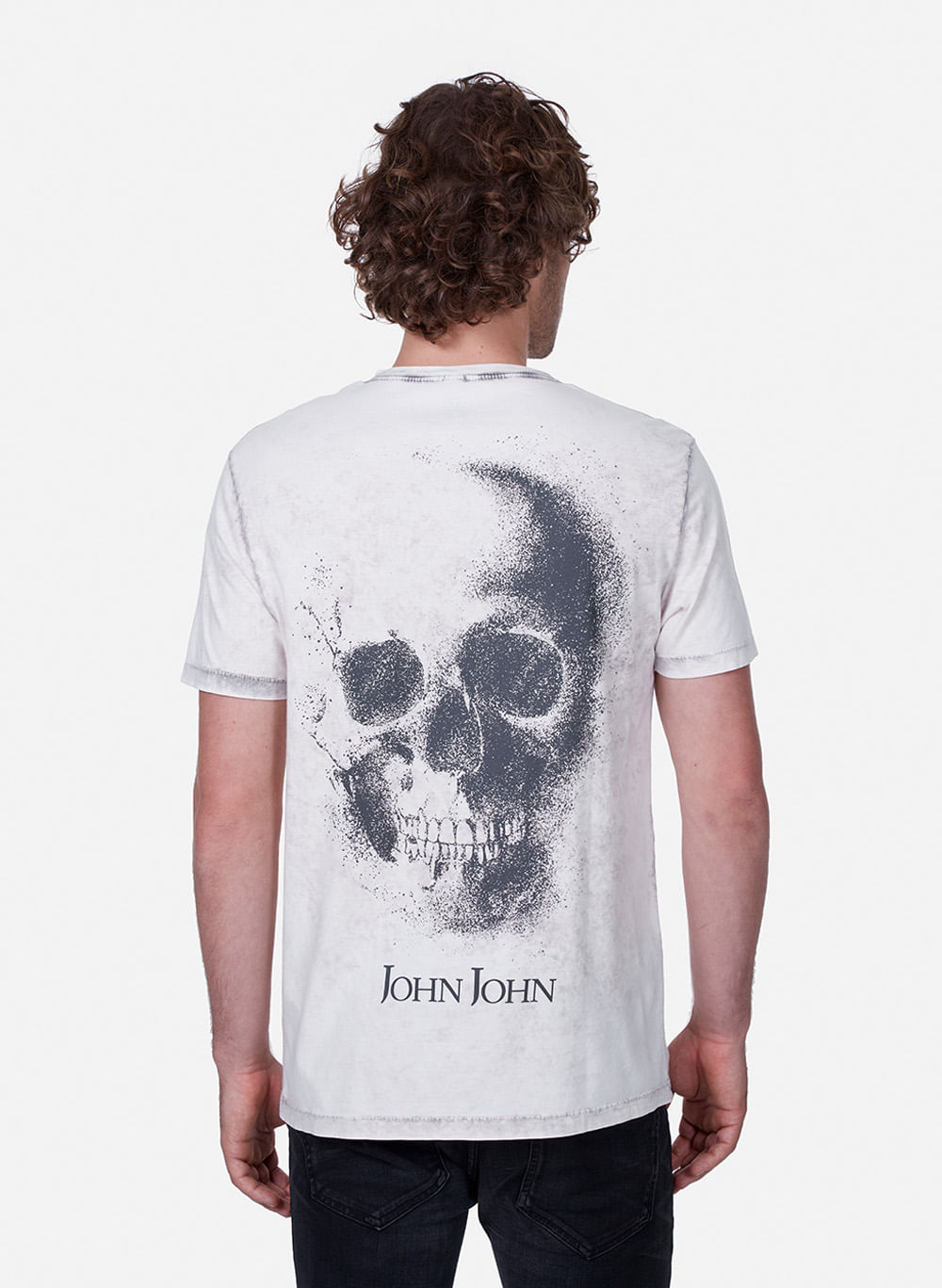 CAMISETA PALMS SKULL JOHN JOHN MASCULINA - Bampas