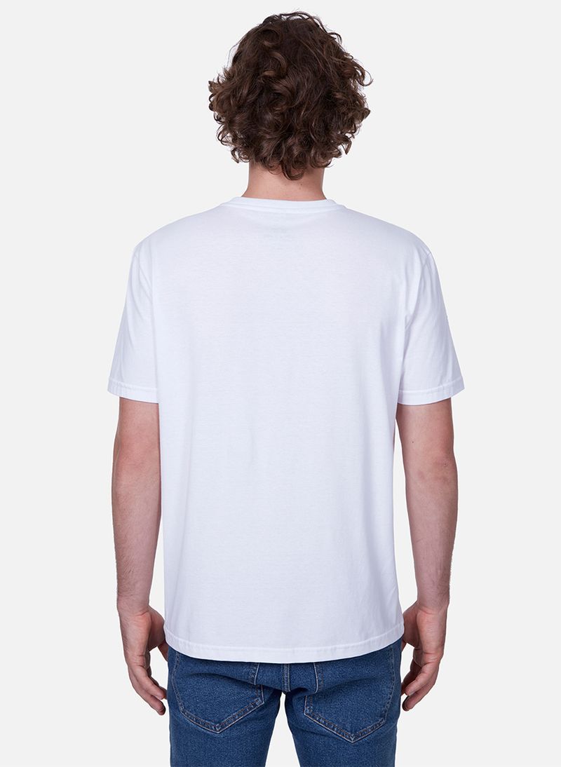 Camiseta John John Masculina RG Reality Algodão Extra Fina Off White