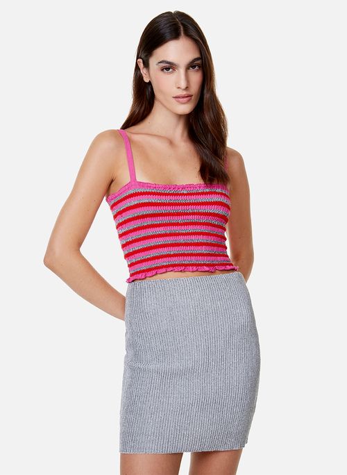 Top Justo Samba John John Feminino