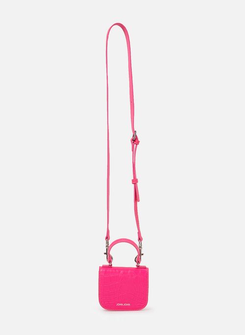 Mini Bag Neon Pink John John Feminina