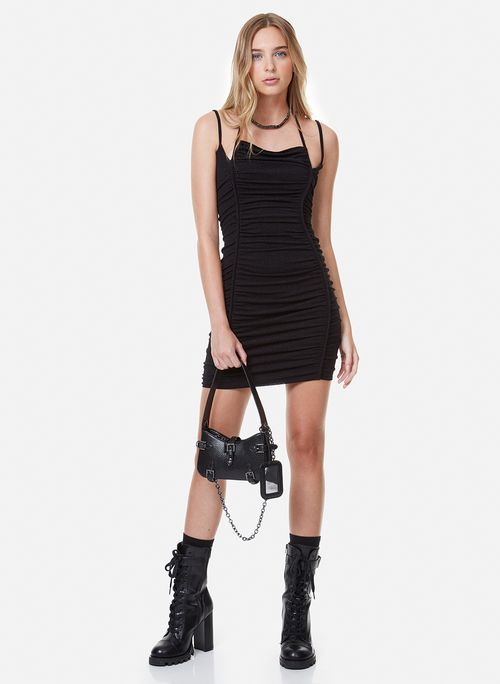 Vestido Justo Íris John John Feminino