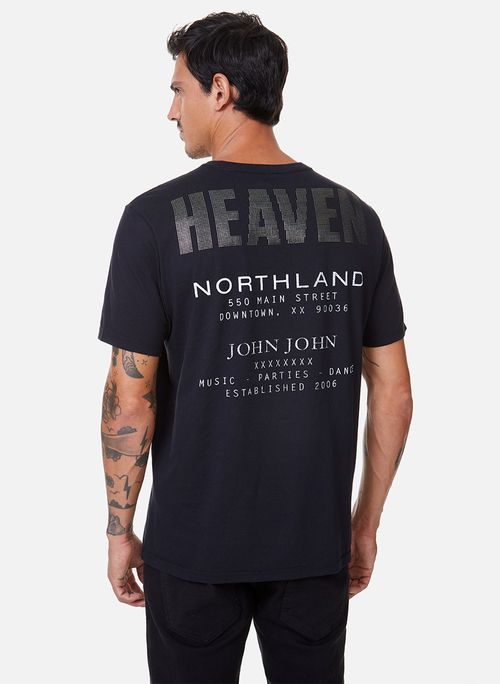 Camiseta Regular Fit Heaven Northland John John Masculina
