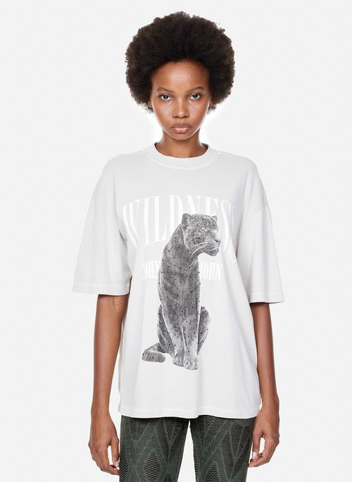 Camiseta Ampla Wildness Panther John John Feminina