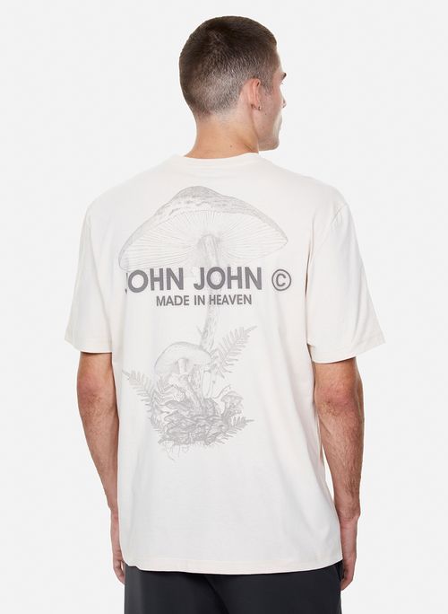 Camiseta Relaxed Fit Mushrooms John John Masculina