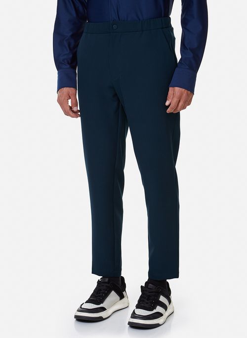 Calça Alfaiataria Movement Navy John John Masculina