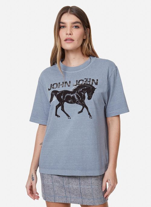 Camiseta Ampla Matisse John John Feminina