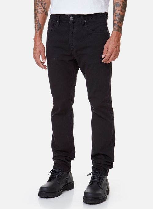 Calça Slim Fit Napoles Black John John Masculina