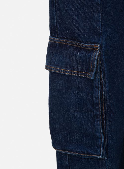 Calça Jeans Wide Leg Raw John John Feminina