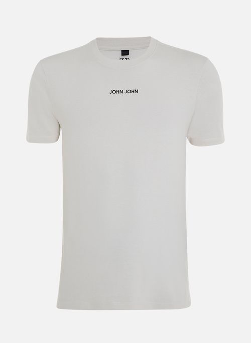 Camiseta Regular Fit Mini Branco John John Masculina