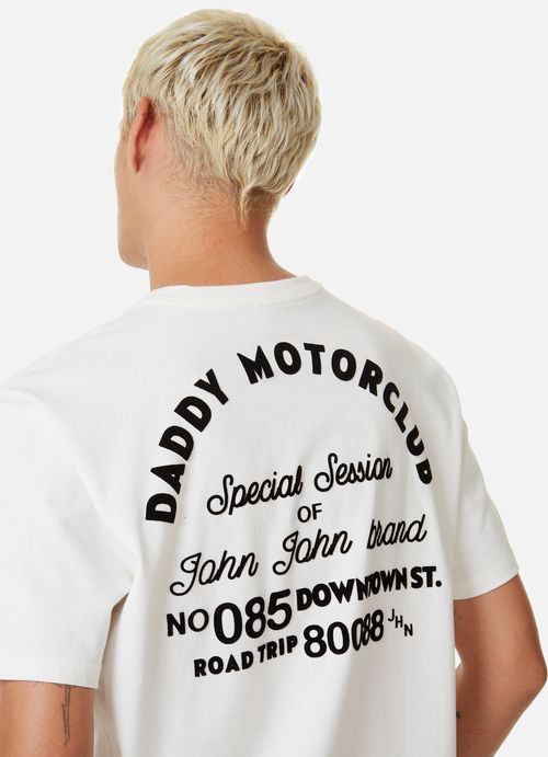 Camiseta Relaxed Fit Dad Motorclub Off John John Masculina