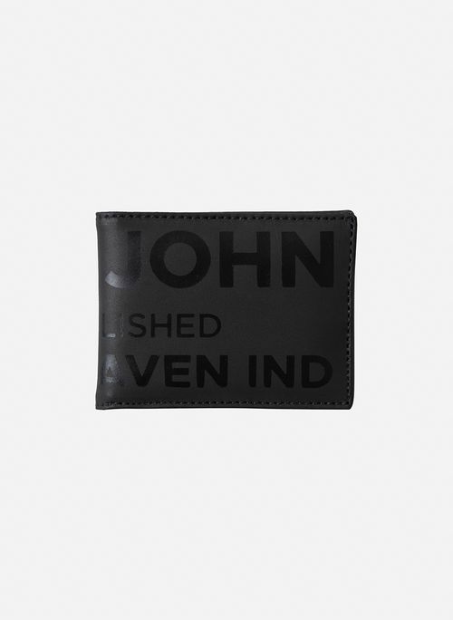 Carteira Leon Black John John Masculina