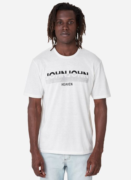 Camiseta Relaxed Fit Half John John John Masculina