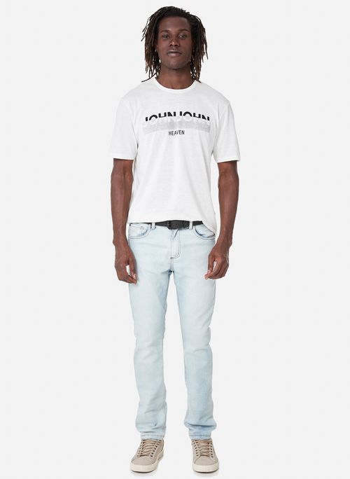 Camiseta Relaxed Fit Half John John John Masculina