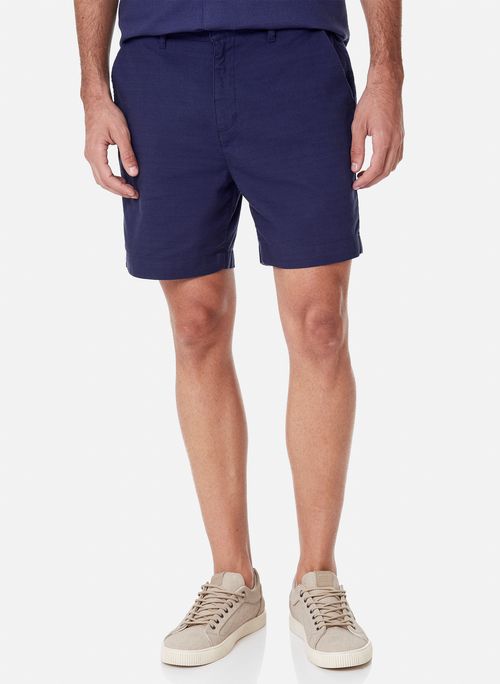 Bermuda Alfaiataria Cotton Marinho John John Masculino