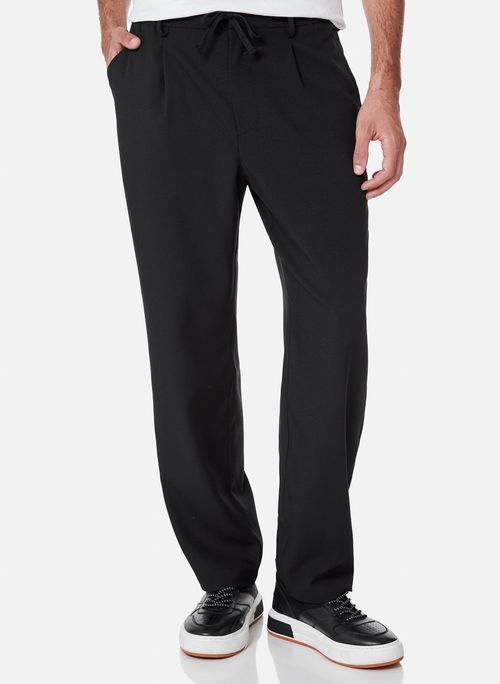 Calça Alfaiataria Lenon Pants Black John John Masculina