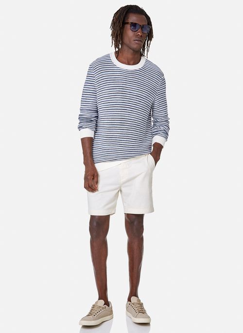 Bermuda Alfaiataria Cotton Areia John John Masculino