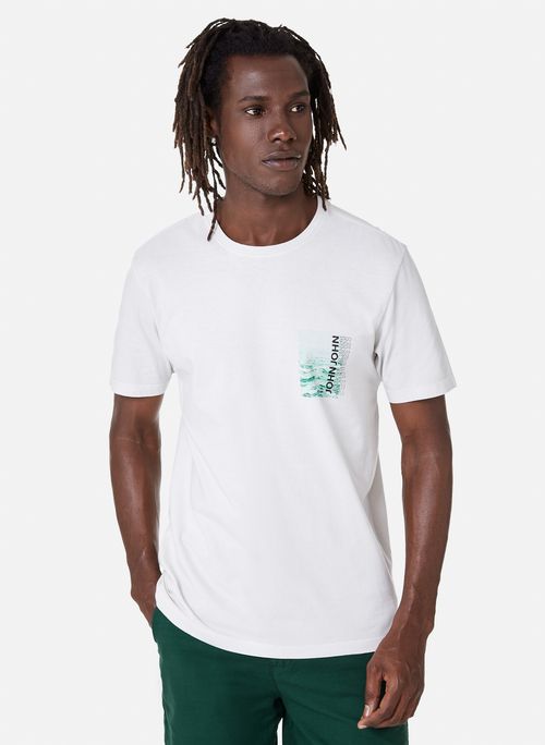 Camiseta Regular Fit Sea Paint I John John Masculina