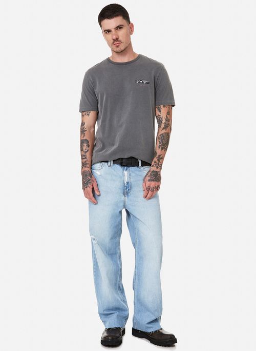 Calça Jeans Wide Leg Beach John John Masculina