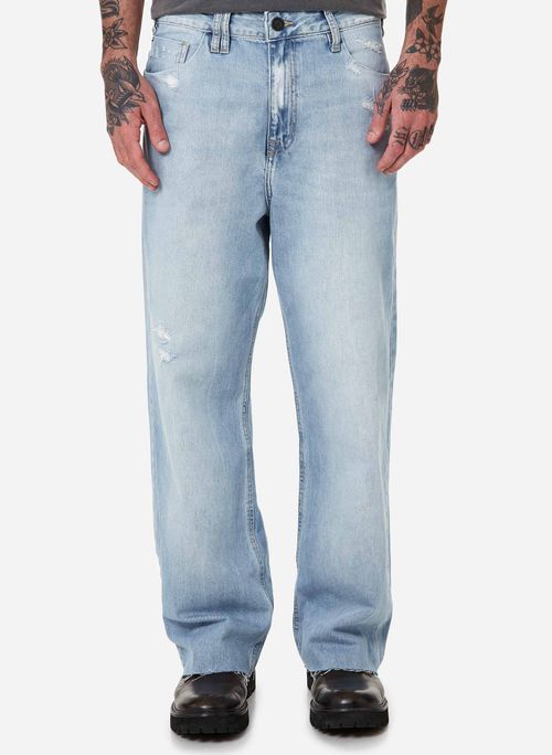 Calça Jeans Wide Leg Beach John John Masculina