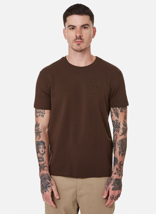 Camiseta Slim Fit Cotton Café John John Masculina