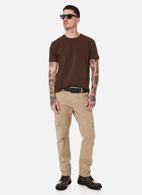 Camiseta Slim Fit Cotton Café John John Masculina