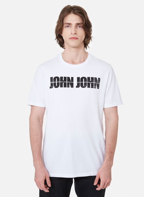 Camiseta Regular Fit Sketch John John Masculina