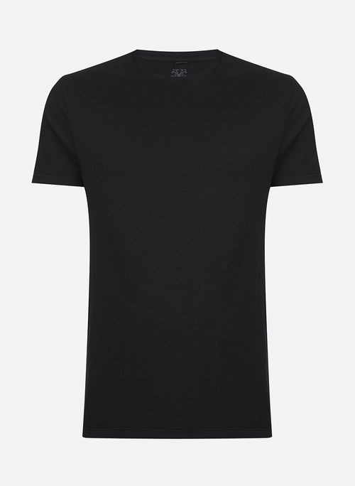 Camiseta Slim Fit John Clean Black John John Masculina