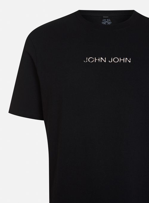 Camiseta Relaxed Fit Rock Addict John John Masculina